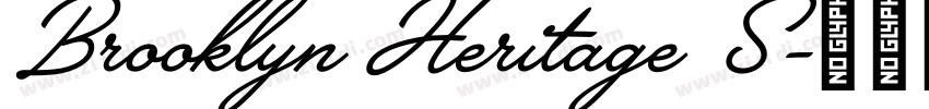 Brooklyn Heritage S字体转换